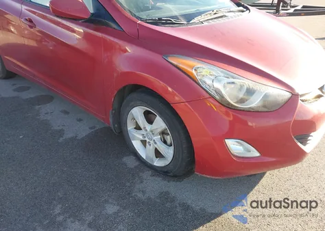 2013 Hyundai Elantra Gls from USA, damaged, VIN KMHDH4AE4DU631825